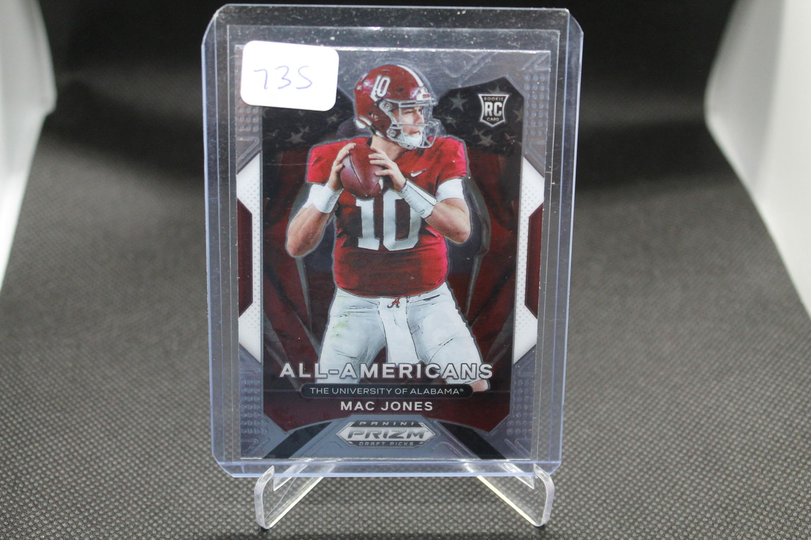 Mac Jones Prizm Rookie (1 of 1)