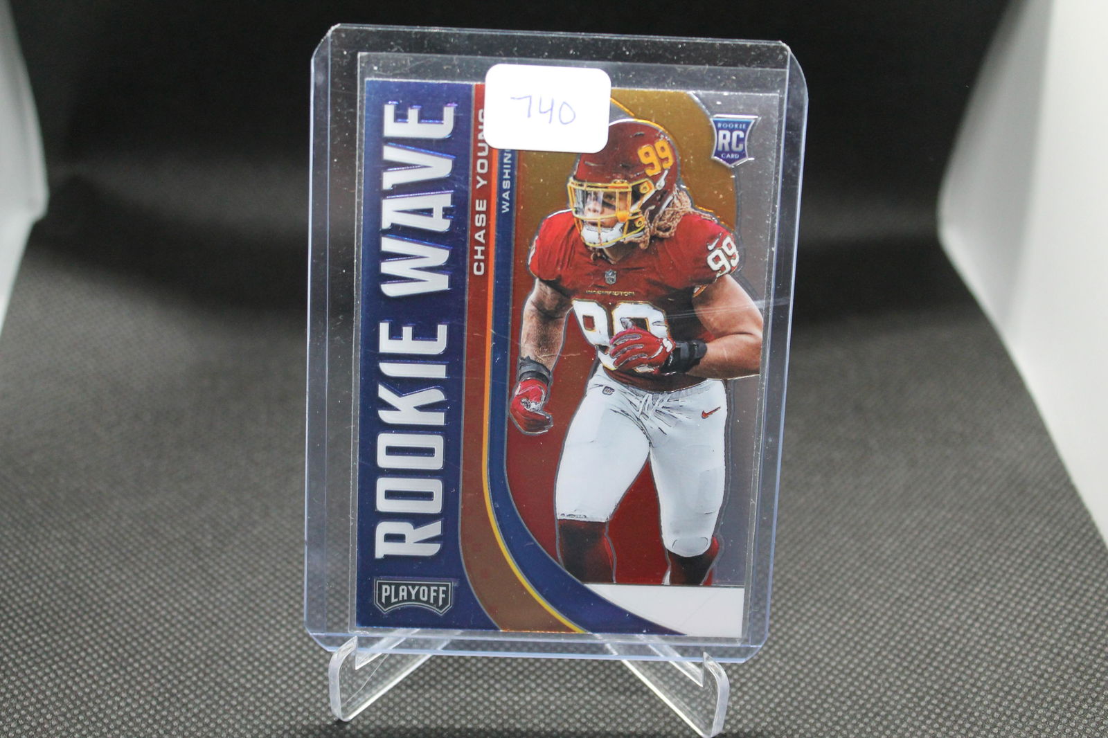 Chase Young Playoff Rookie Wave (1 of 1)