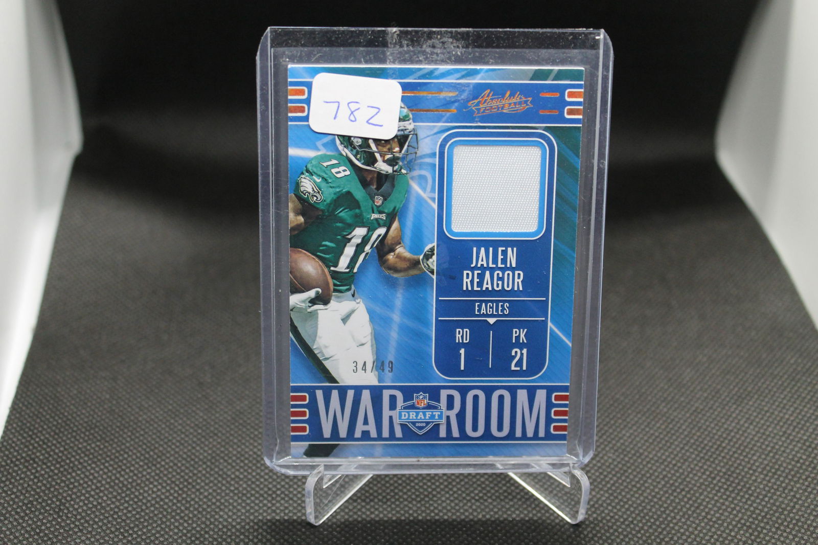 Jalen reagor Absolute Football War Room Patch /49 (1 of 1)