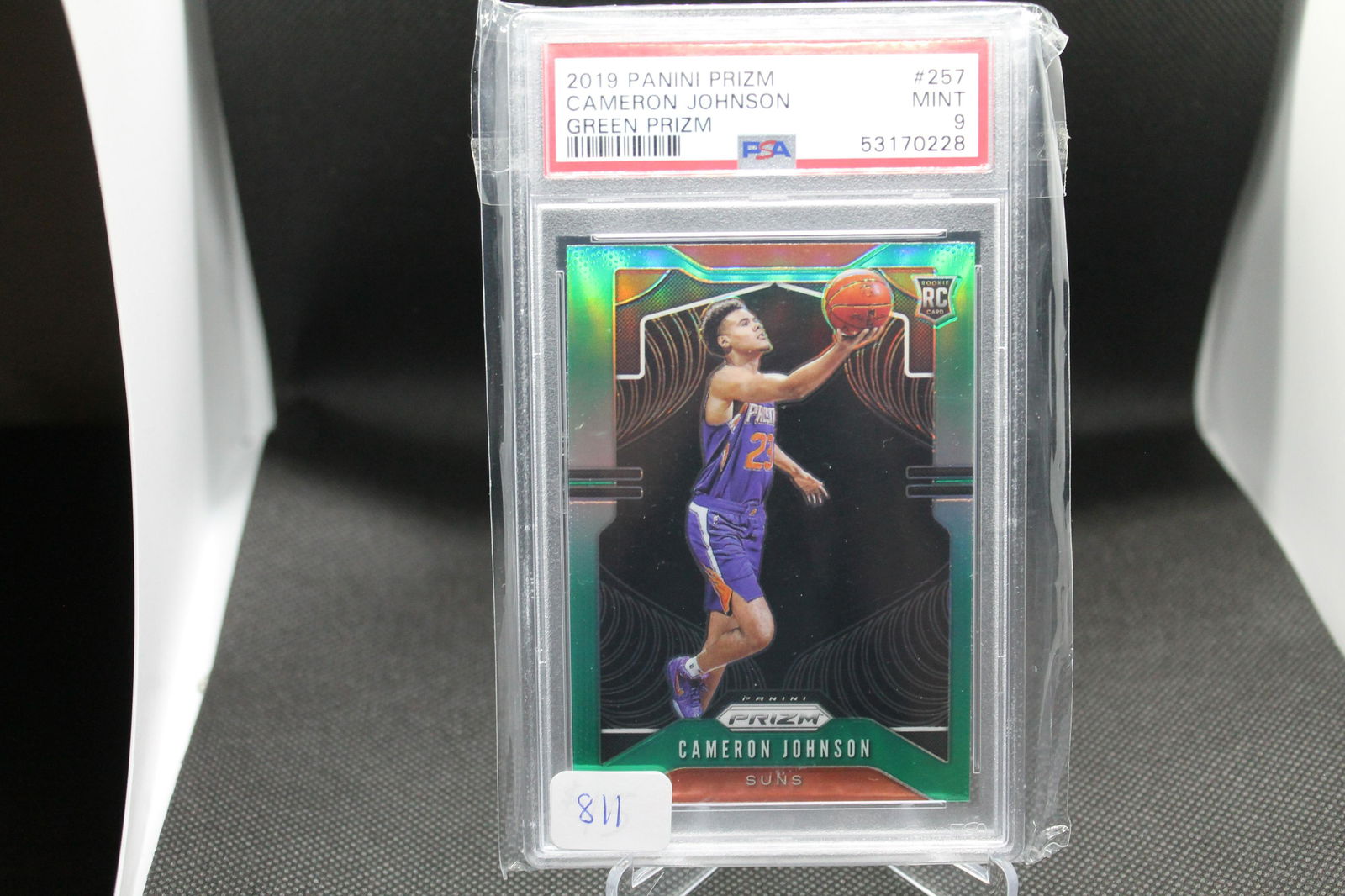 Cameron Johnson Green Prizm PSA 9 (1 of 1)