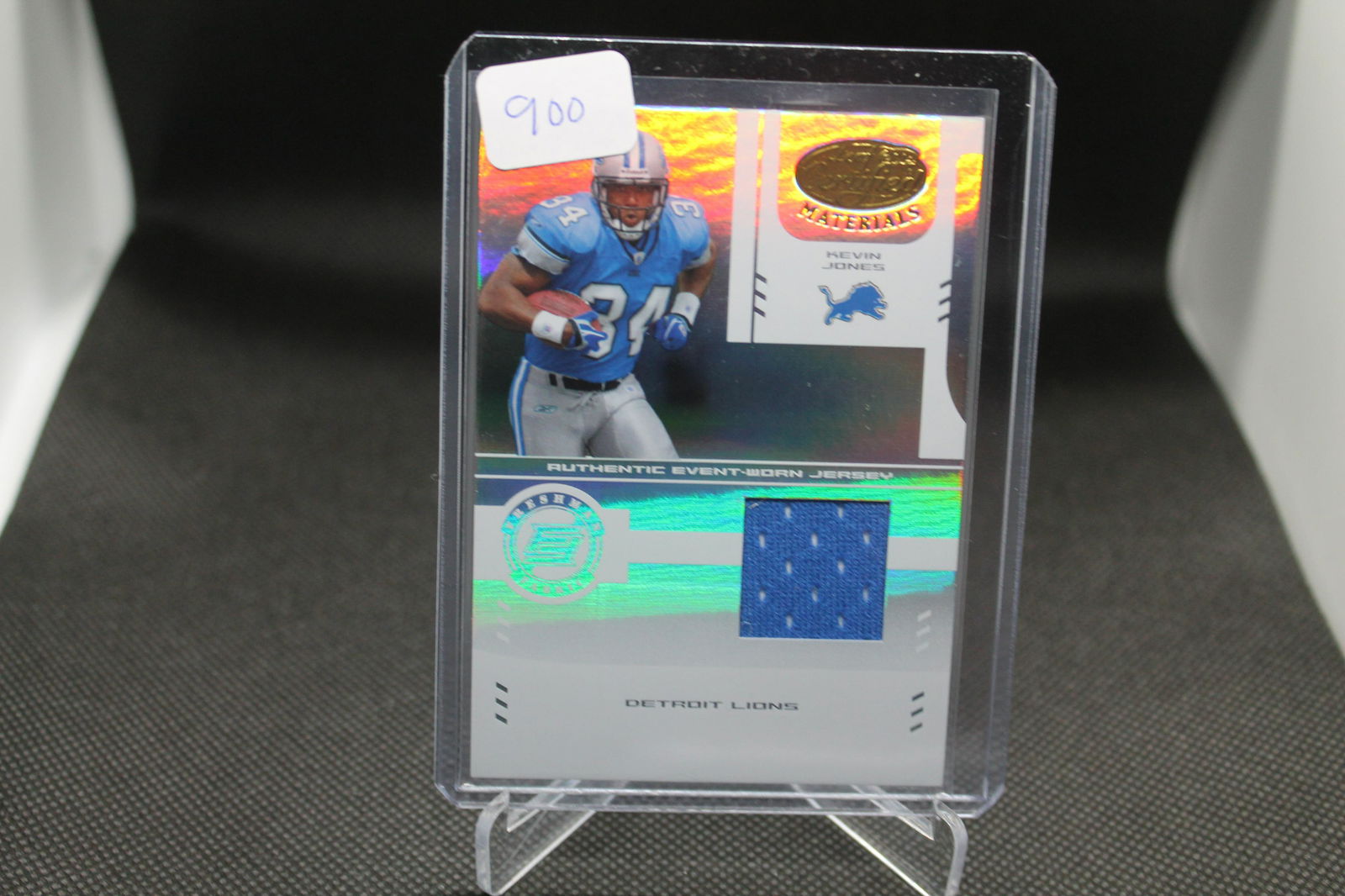 Kevin Jones Certified Materials Patch /1250 (1 of 1)