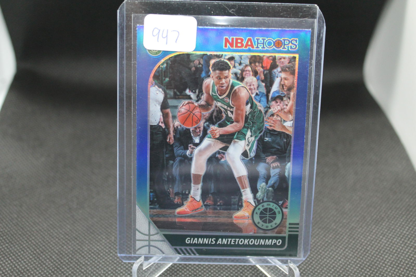 Giannis Antetokounmpo Blue NBA Hoops (1 of 1)