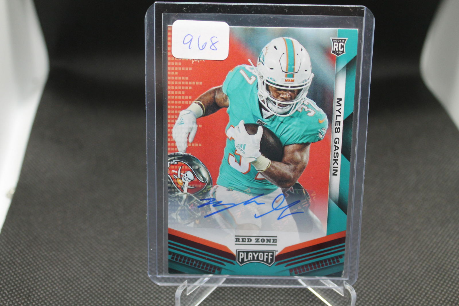 Myles Gaskin Playoff Rookie Auto (1 of 1)