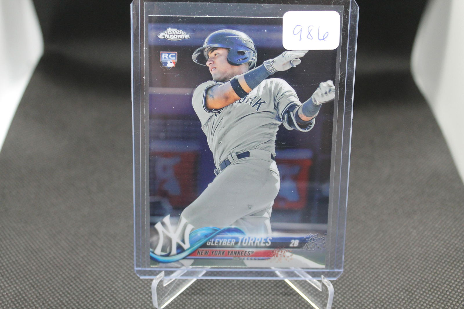 Gleyber Torres Topps Finest Rookie: Baseball Card