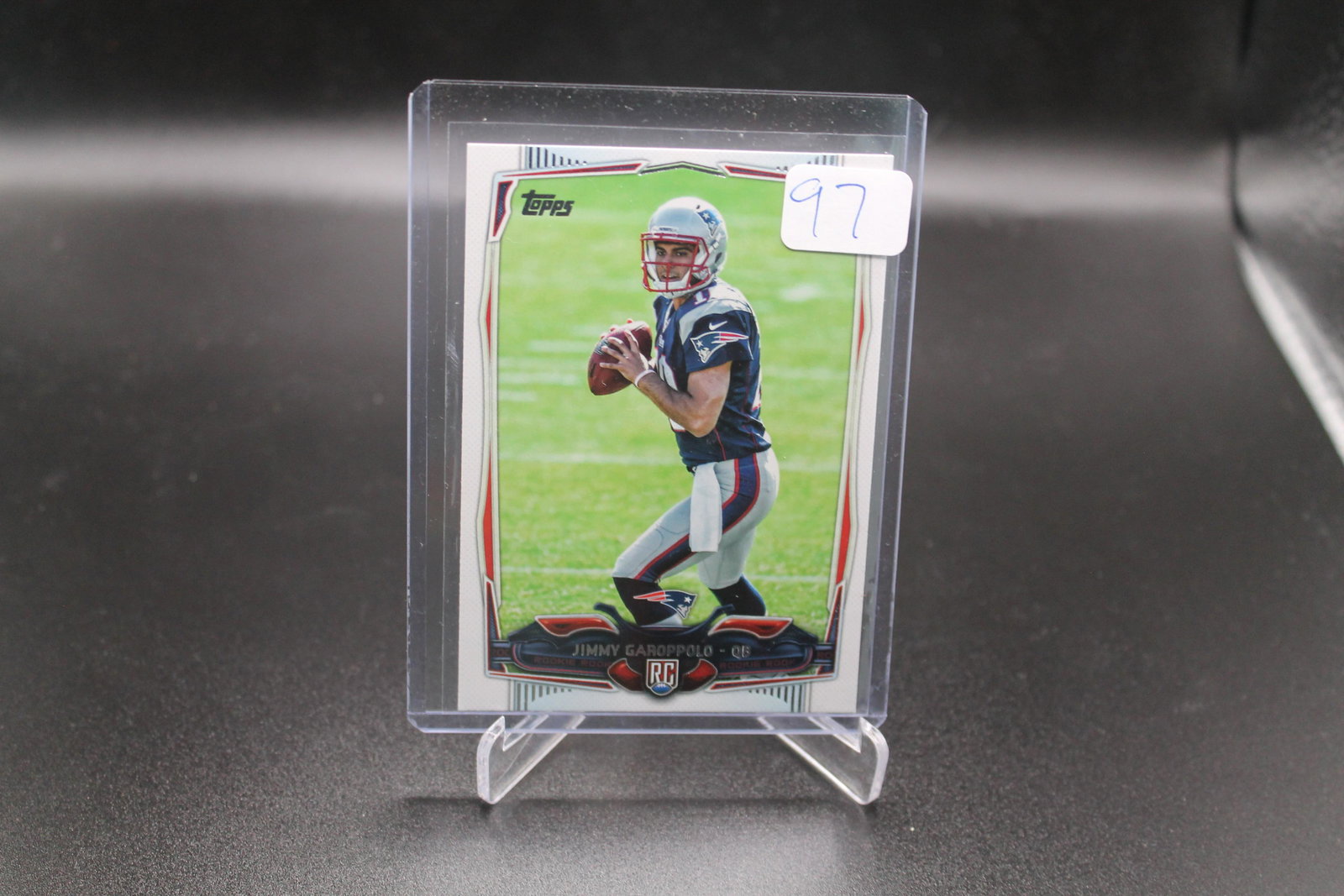 jimmy garapolo rookie: football card