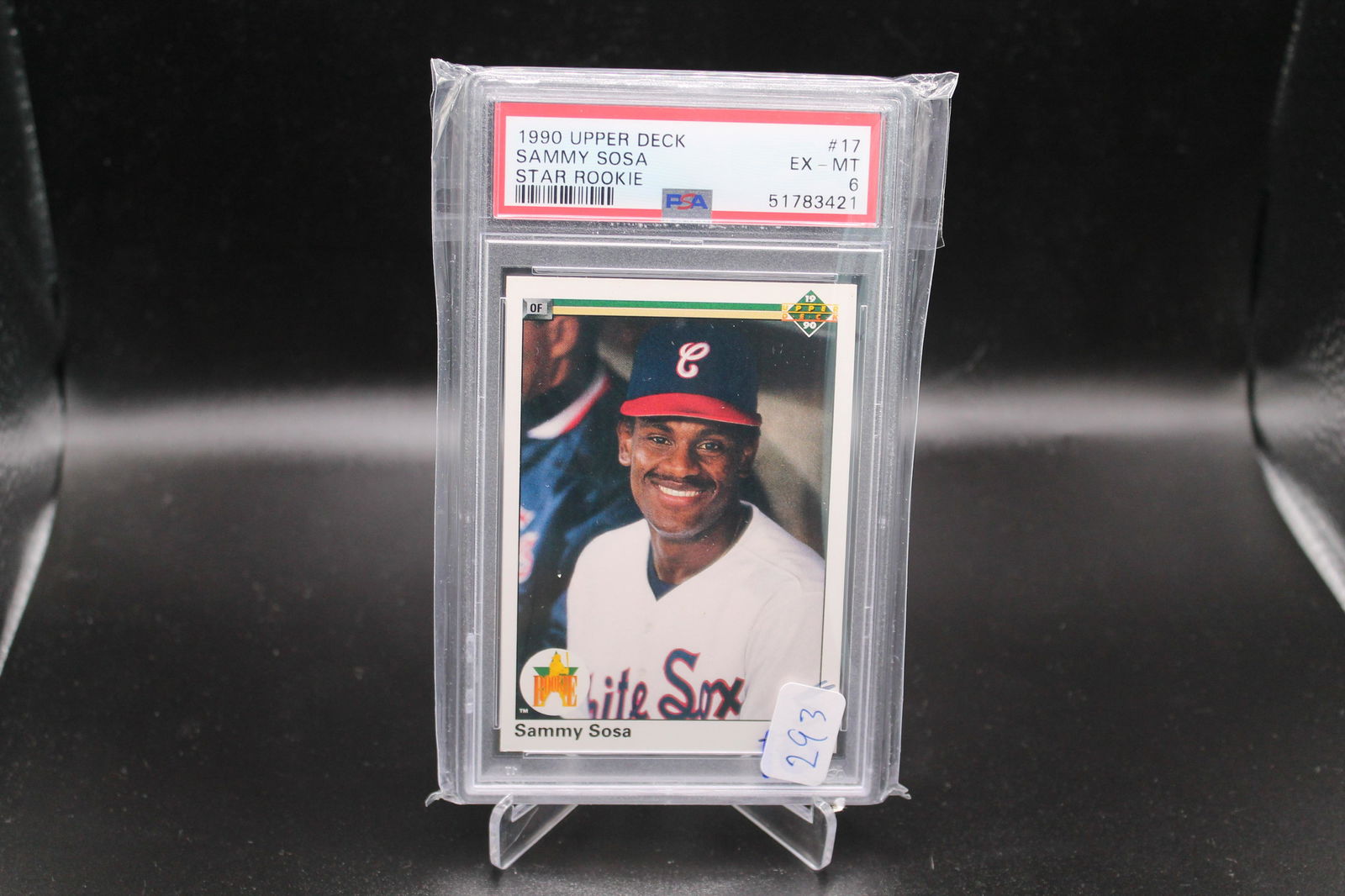 1990 Upper Deck Sammy Sosa Rookie PSA 6 (1 of 1)
