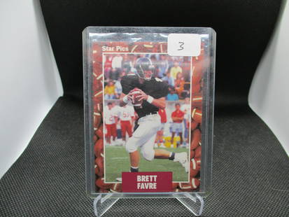 Brett Favre Star Pics: Football Card