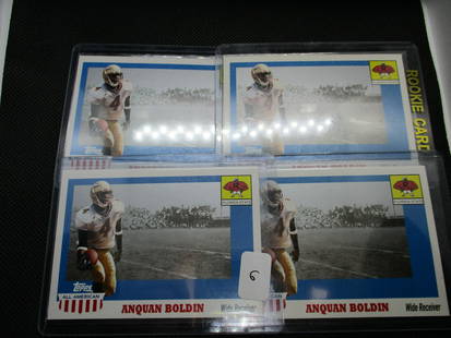 Anquan Boldin Topps All American Lot: Football Card