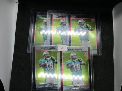 Tedd Ginn Jr. Topps Card Lot: Football Card