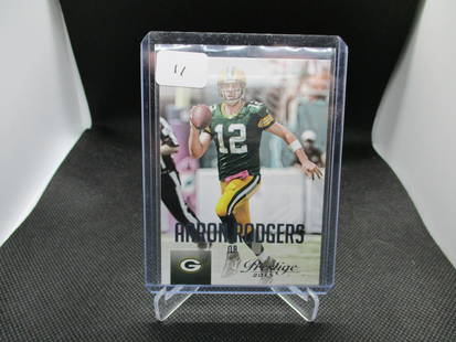 Aaron Rodgers Prestige Football: Football Card