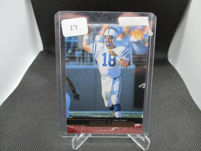 Peyton Manning Upper Deck: Football Card