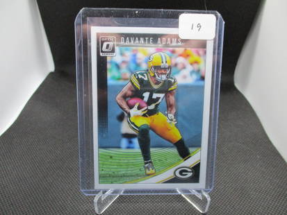 DaVante Adams Optic: Football Card