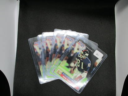 Ed McCaffrey NFL Pro Set Lot: Football Card