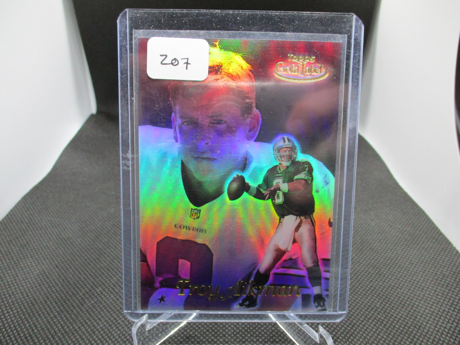 Troy Aikman Topps Gold Label (1 of 1)