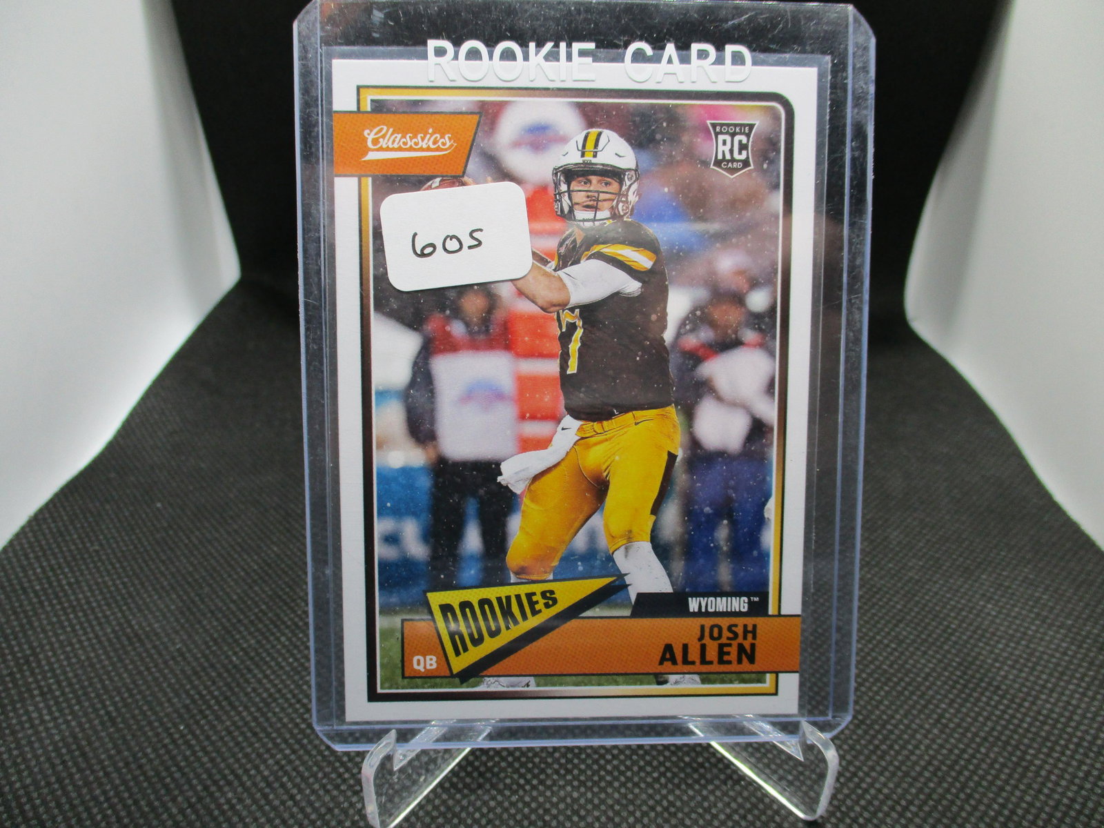 Josh Allen Classics Rookie: Football Card