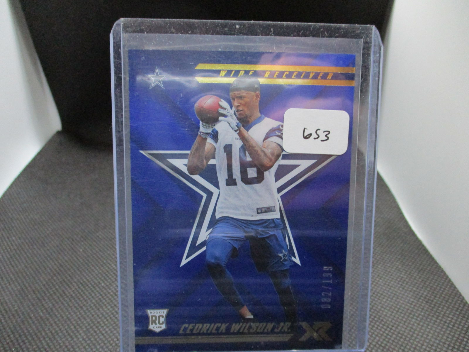 Cedrick Wilson Jr. Xr Football Rookie /199: Football Card