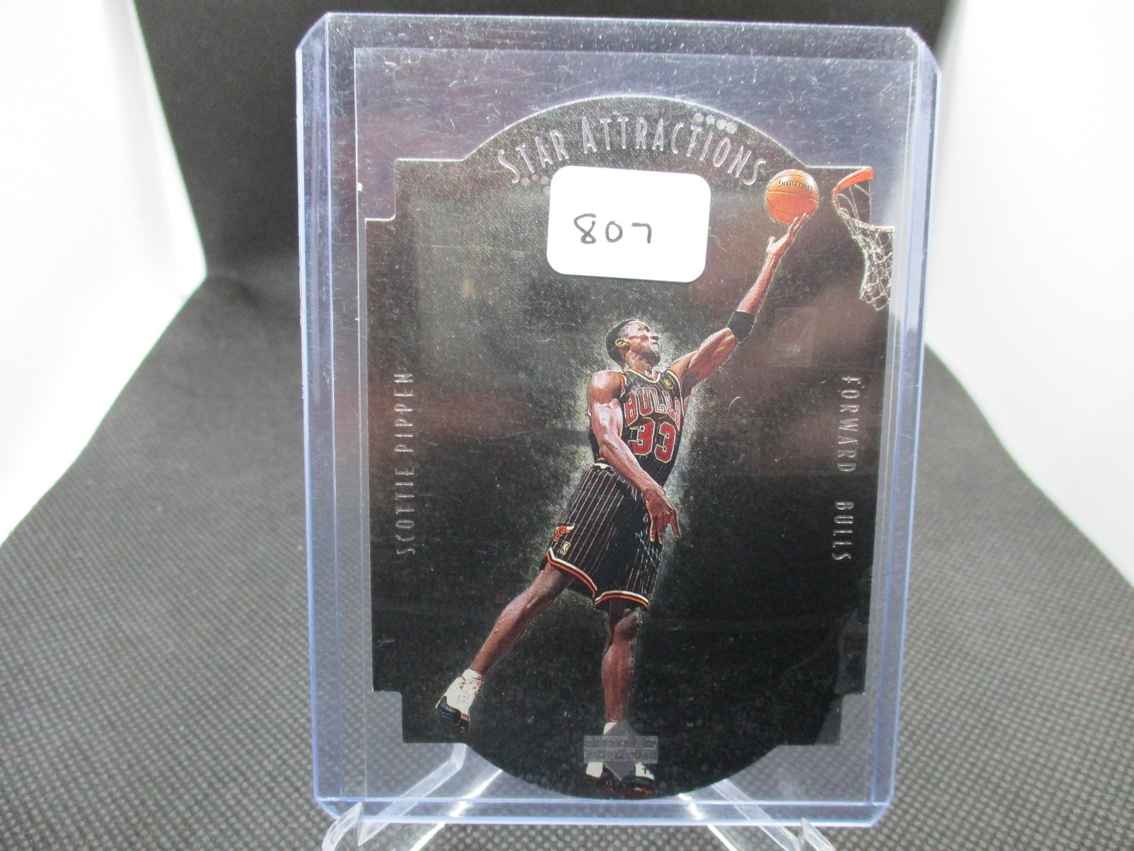 Scottie Pipen Upped Deck Star Attractions: Basketball Card