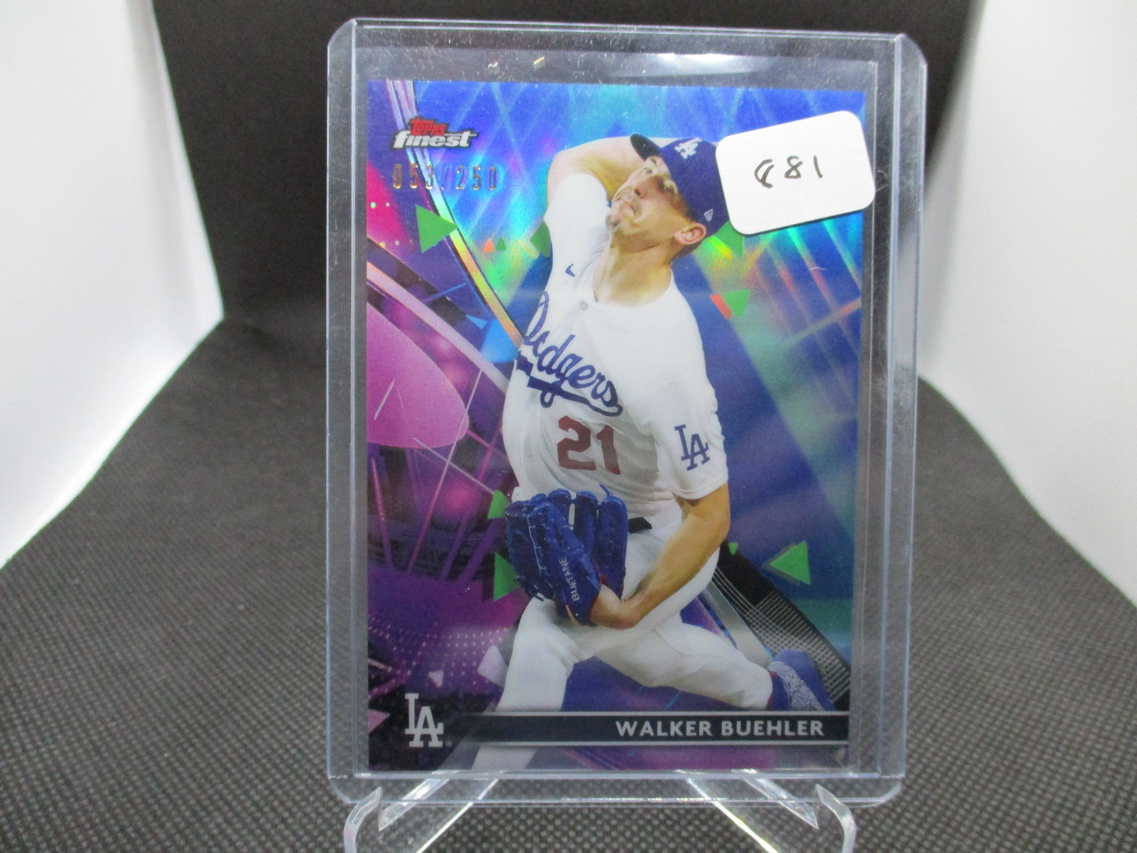 Walker Buehler Topps Finest /250 (1 of 1)