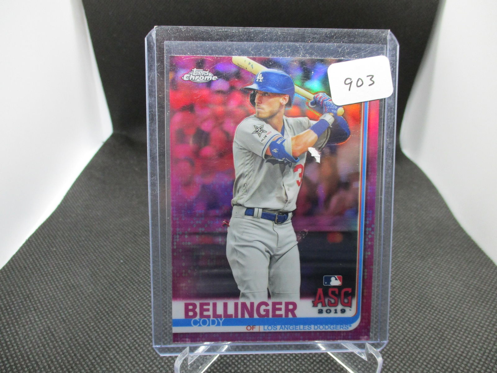 Cody Bellinger Pink Topps Chrome (1 of 1)