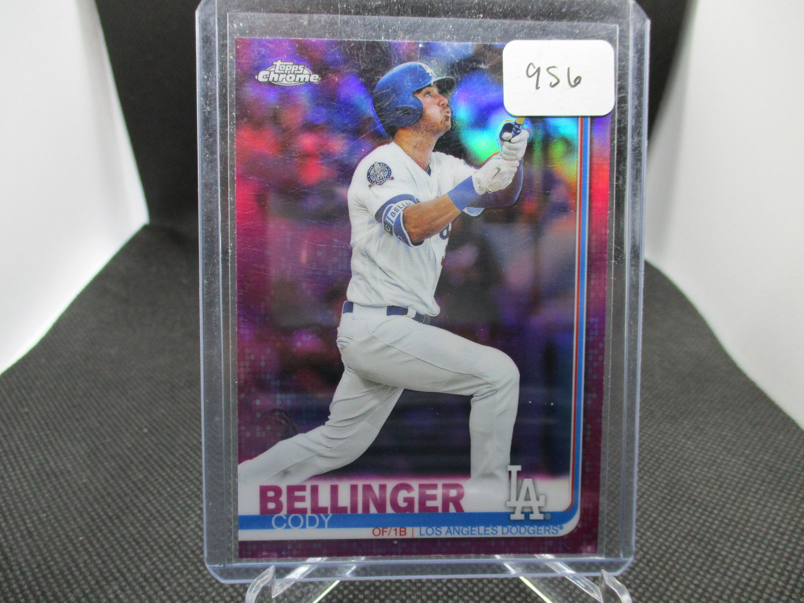 Cody Bellinger Pink Topps Chrome (1 of 1)