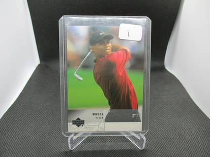 Tiger Woods Upper Deck: Golf Card