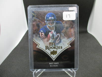 Matt Forte Upper Deck Icons Rookie: Football Card