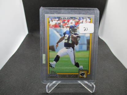 LaDainian Tomlinson 2001 Topps Rookie: Football Card