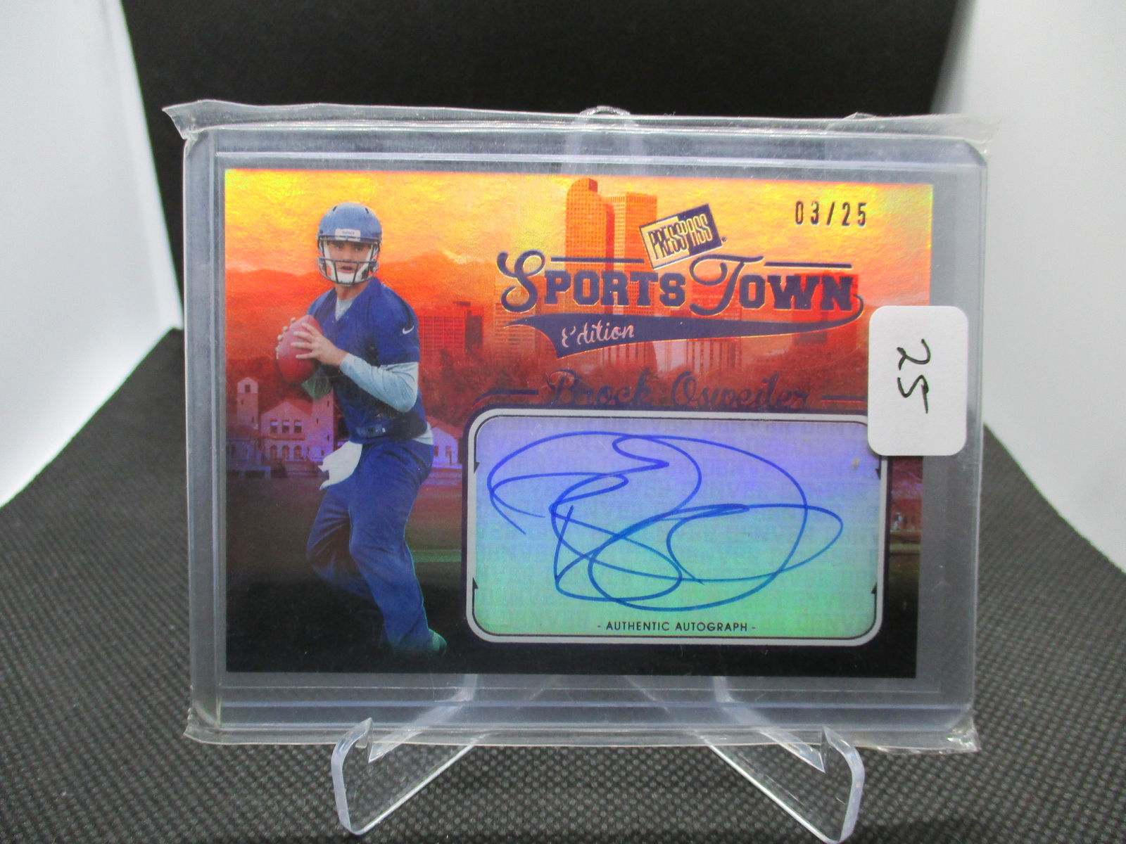 Brock Osweiler PressPass Sports Town Edition Auto (1 of 1)