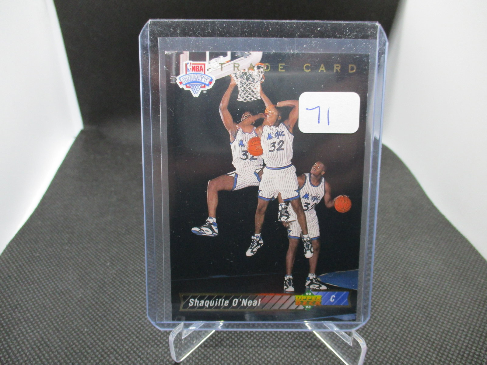 Shaquille O'Neal Upper Deck NBA Draft (1 of 1)