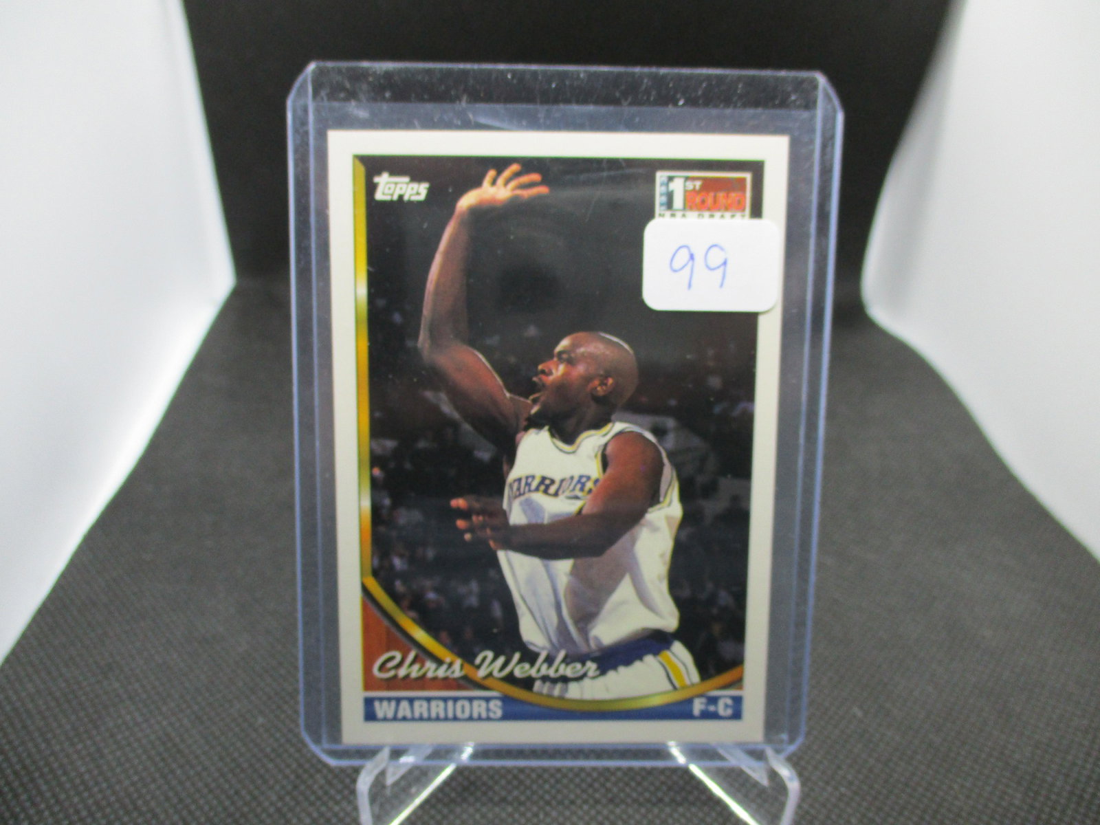 Chris Webber Topps NBA Draft (1 of 1)