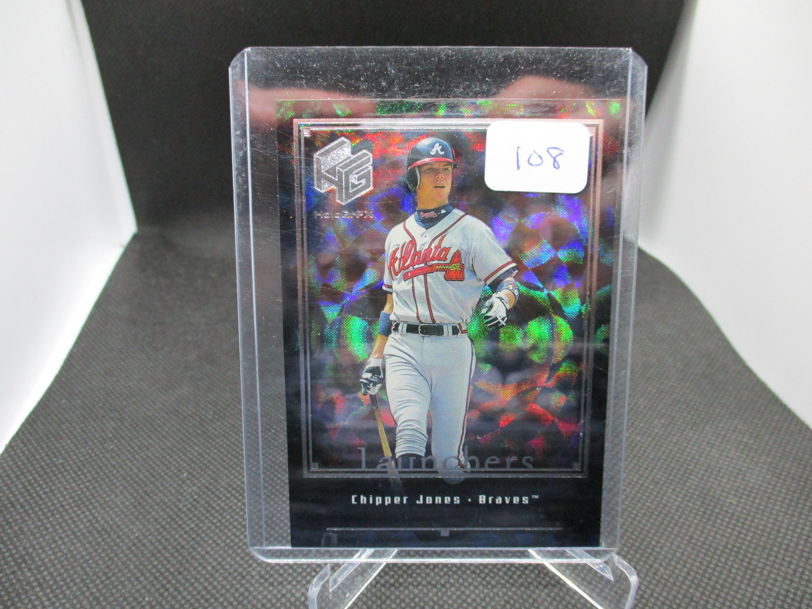 Chipper Jones Upper Deck HoloGrFX (1 of 1)
