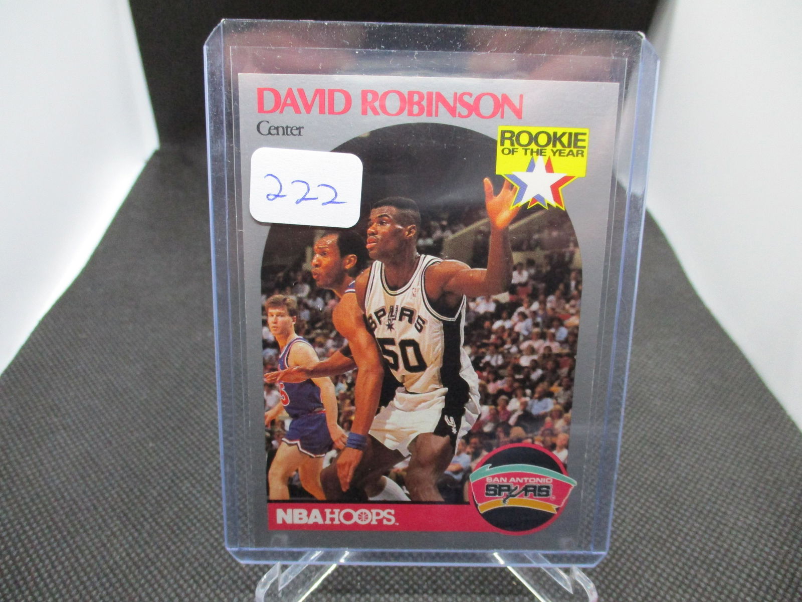 David Robinson NBA Hoops Rookie of the year (1 of 1)