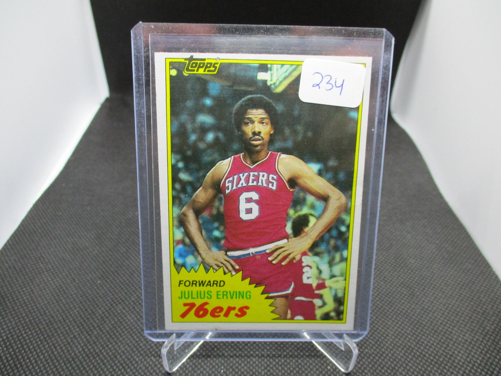 Julius Erving Topps (1 of 1)