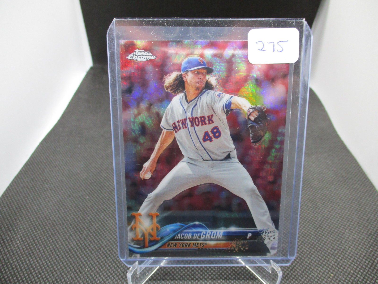 Jacob DeGrom Topps Chrome (1 of 1)