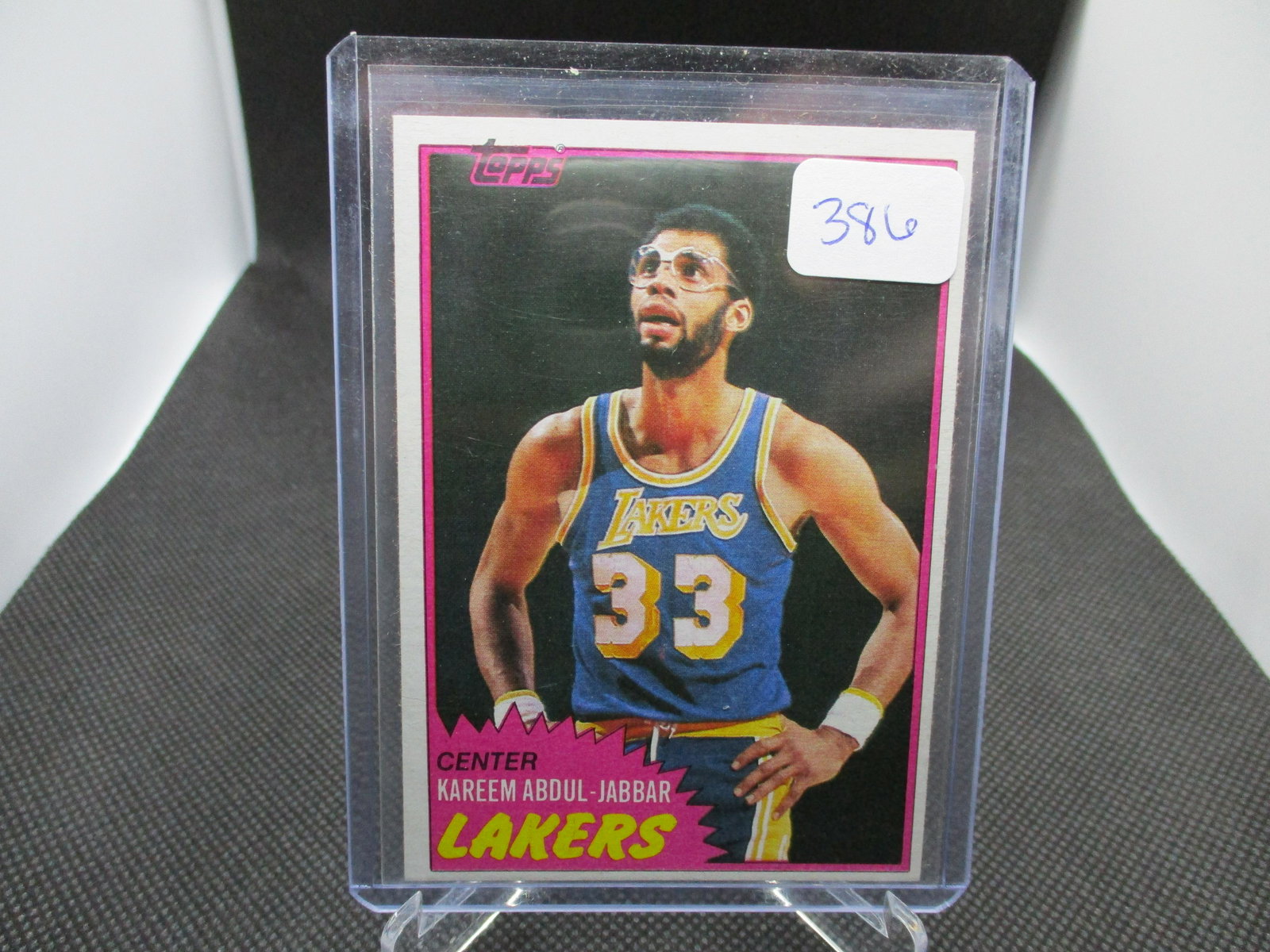 Kareem Abdul-Jabbar Topps: Basketball Card