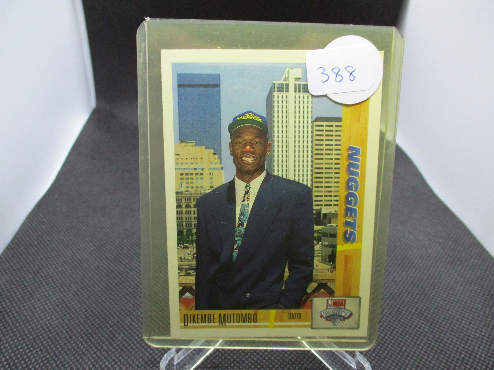 Dikembe Mutombo NBA Draft (1 of 1)