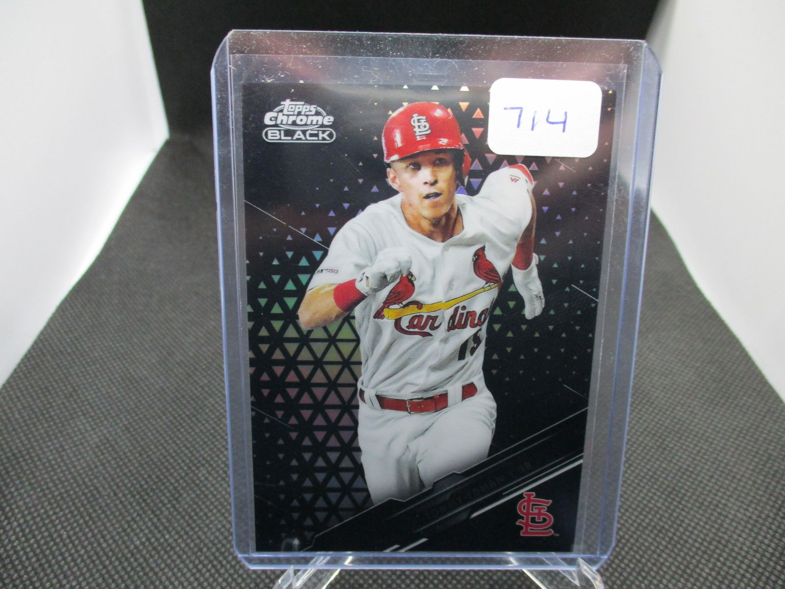 Tommy Edman Topps Chrome Black /199 (1 of 1)