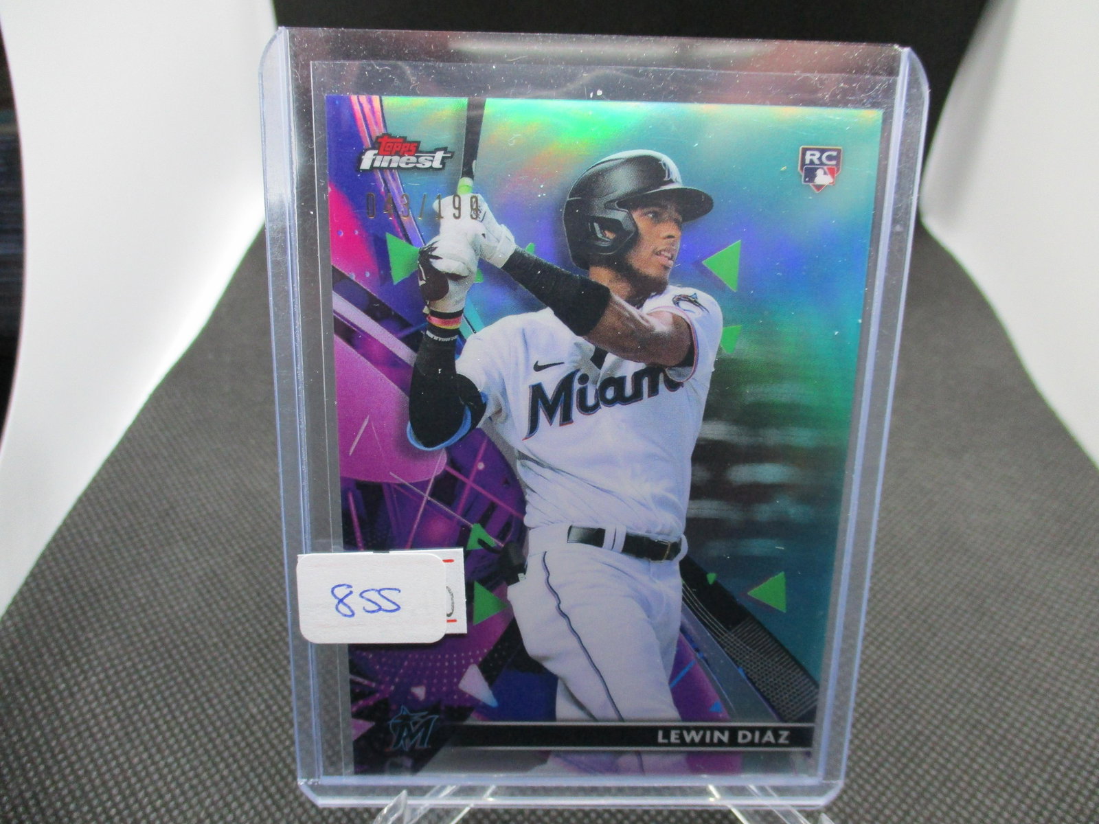 Lewin Diaz Topps Finest Rookie (1 of 1)