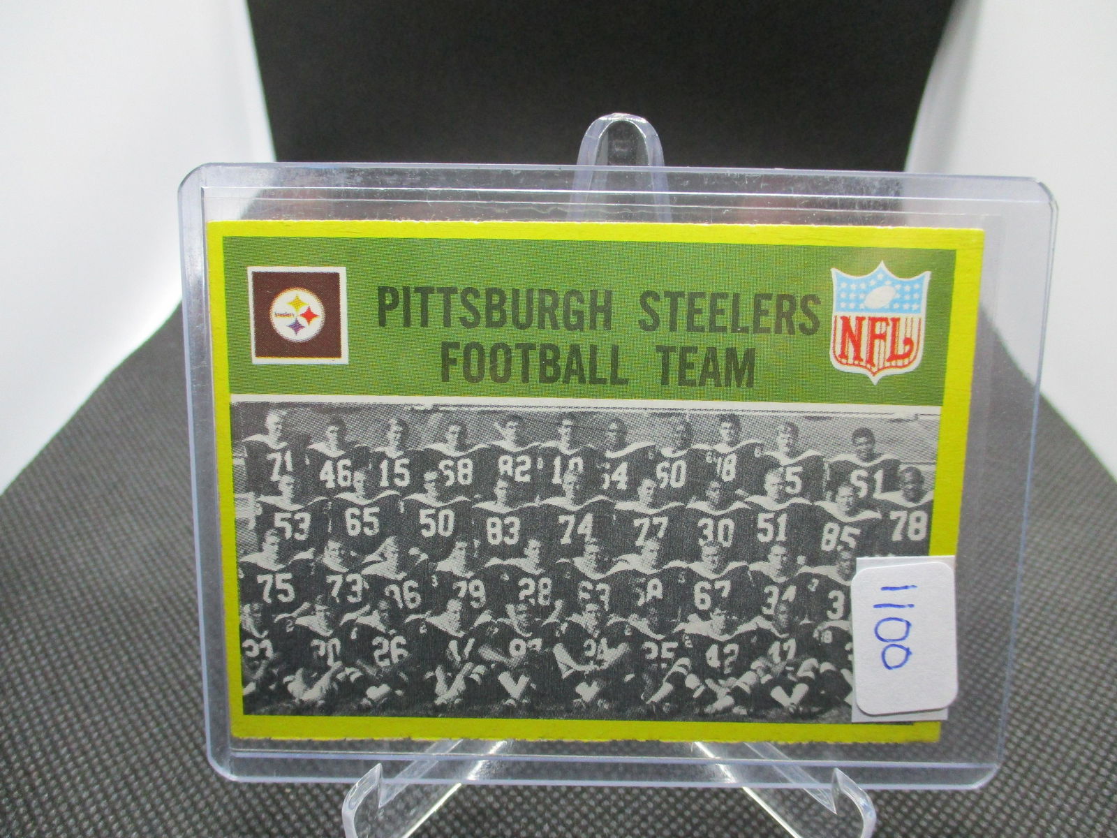 Pittsburgh Steelers Football Team Card NFL (1 of 1)