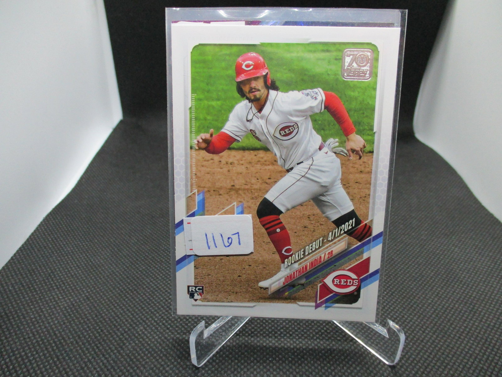 Jonathan India 70 Topps Rookie: Baseball Card