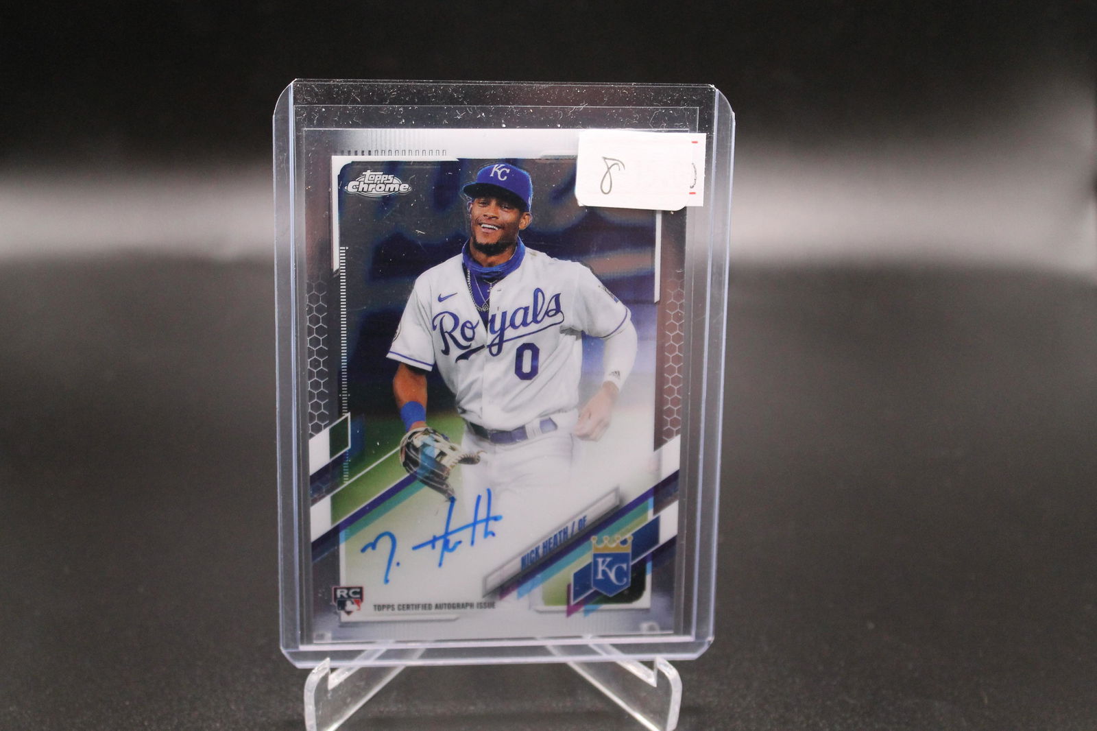 Nick Heath Topps Chrome Rookie Auto (1 of 1)