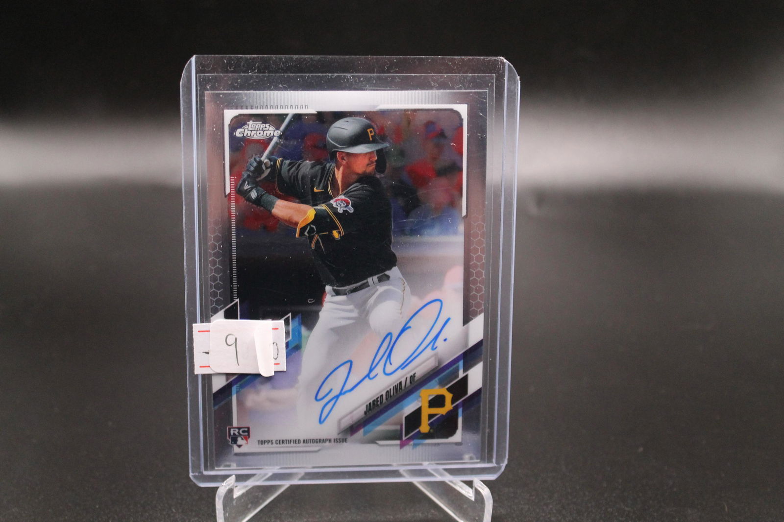 Jared Olivia Topps Chrome Rookie Auto (1 of 1)