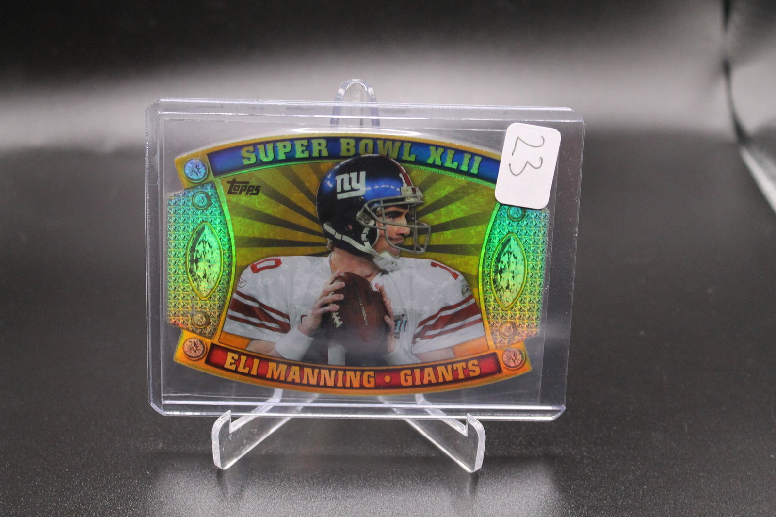 Eli Manning Topps Super Bowl XLII (1 of 1)