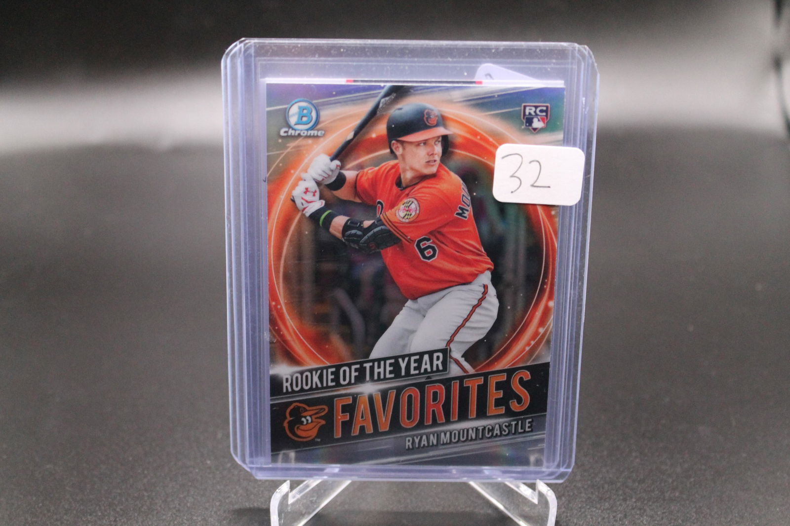 Ryan Mountcastle Bowman Chrome Rookie of the Year (1 of 1)