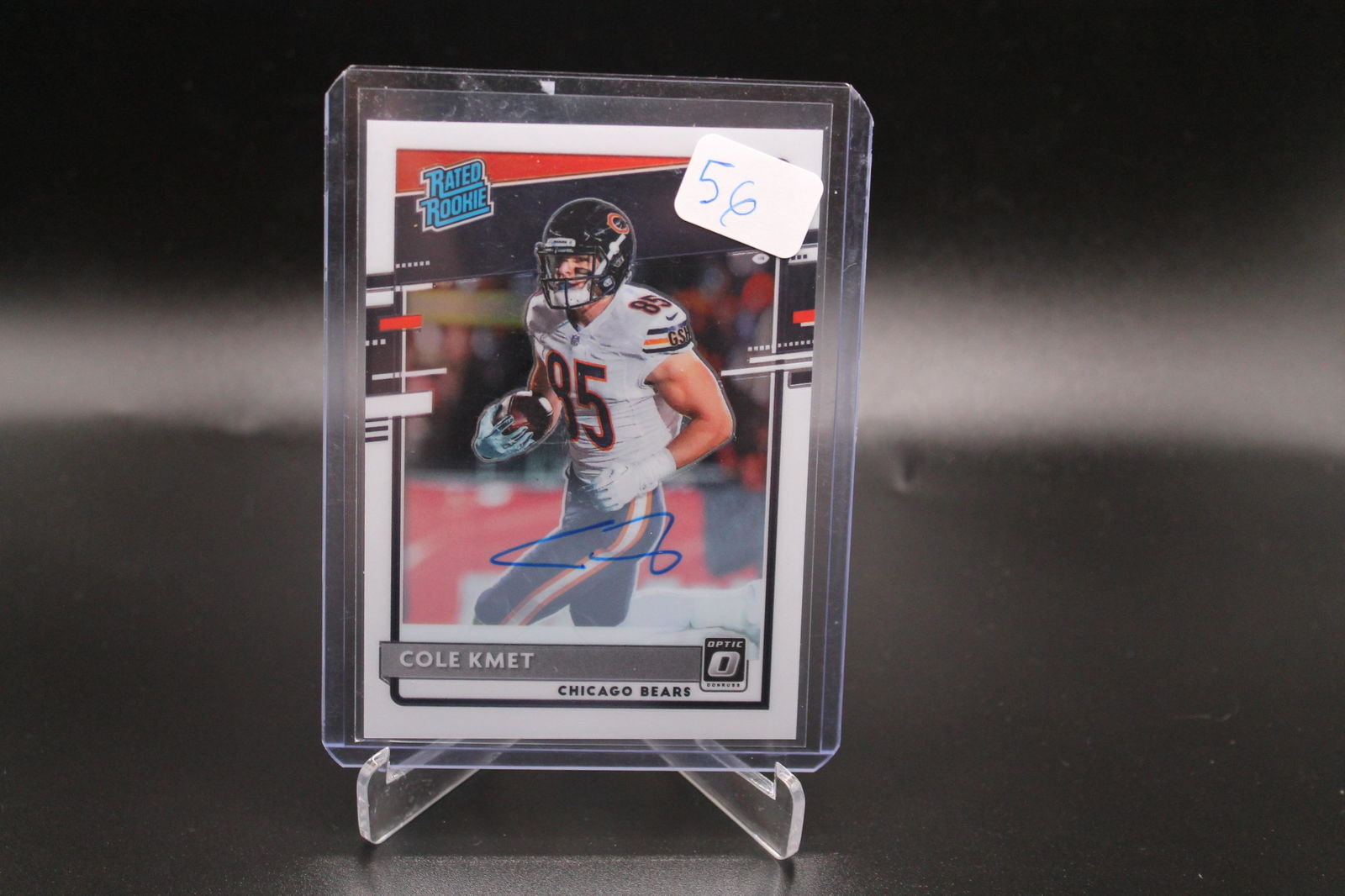 Cole Kmet Optic Rated Rookie Auto /150 (1 of 1)