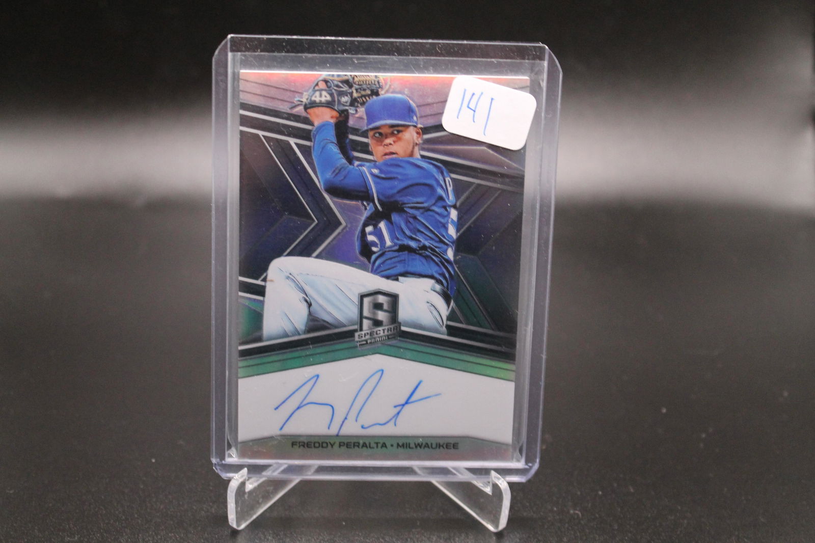 Freddy Peralta Spectra Auto /199 (1 of 1)