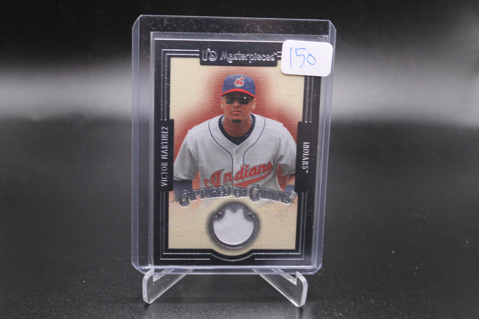 Victor Martinez Upper Deck Masterpieces Patch (1 of 1)