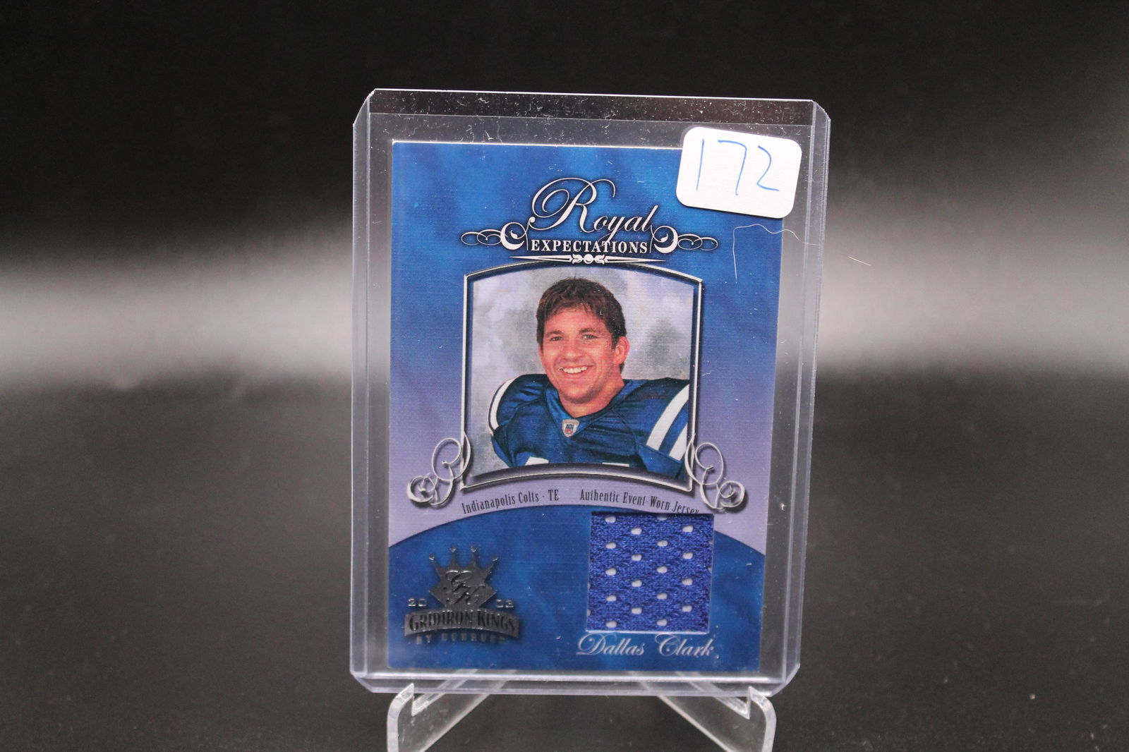 Dallas Clark Gridiron Kings Royal Expectations Patch (1 of 1)