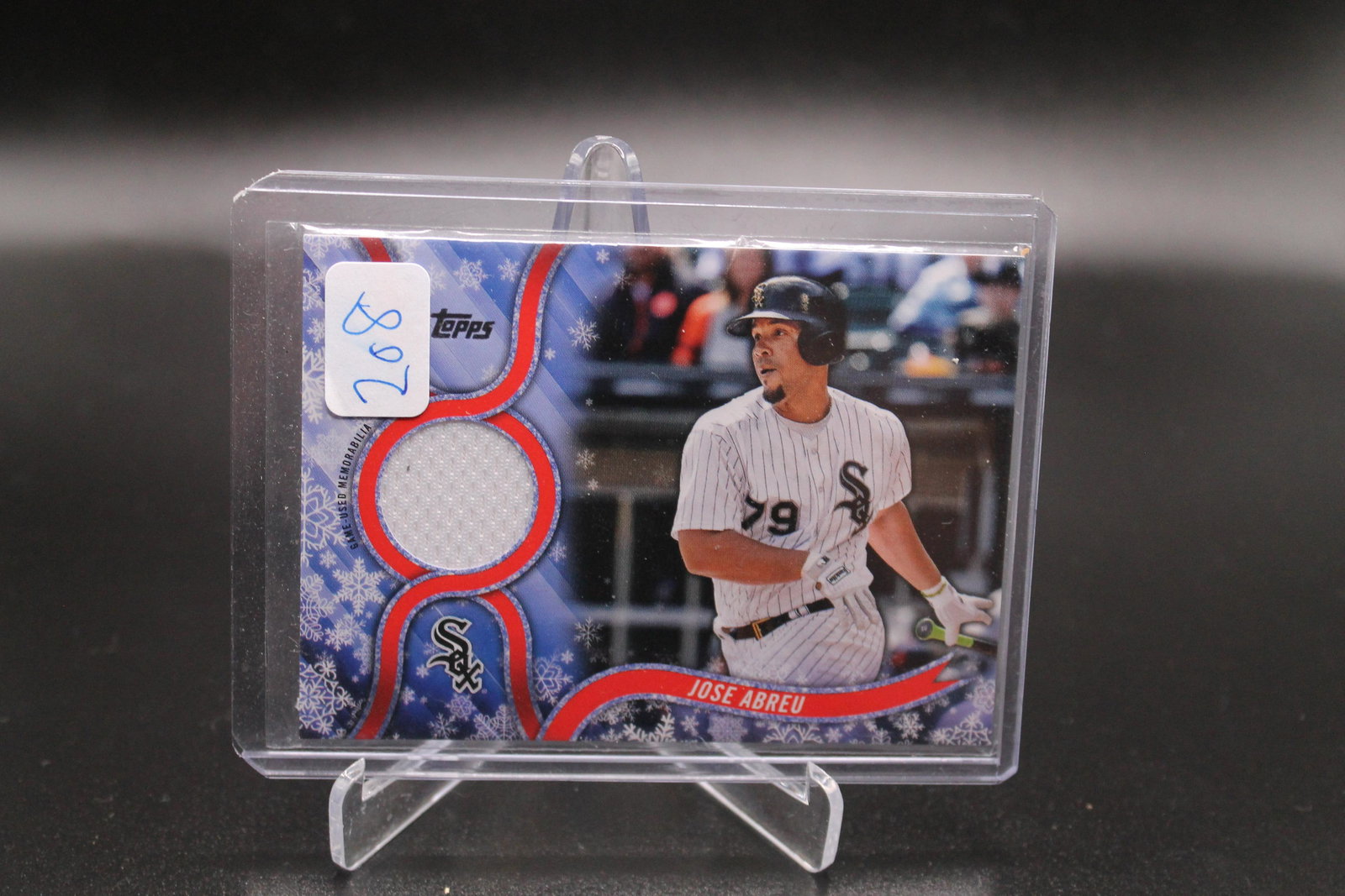Jose Abreu Topps Holiday Patch (1 of 1)