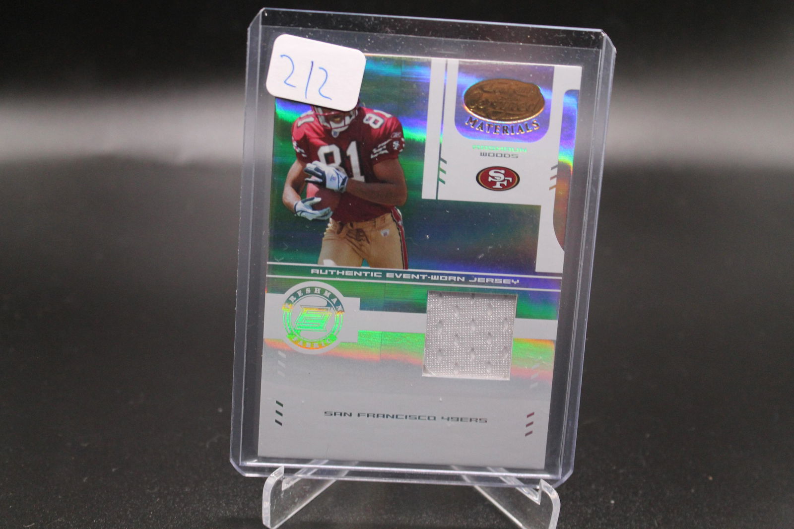Rashaun Woods Certified Materials Patch /1250 (1 of 1)